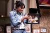 Nikkole Salter as Taylor in the Huntington Theatre Company's production of Lydia R. Diamond's Stick Fly
