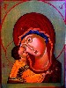 A traditional icon by Theotokos.