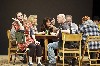 The Cast at the Dining Room Table at the Beginning of the play