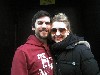 The actors Wes Bentley and Nina Arianda talked with fans after the performance. Giuliano photos.