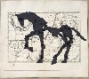 Kentridge&rsquo;s horse appears often in The Nose.