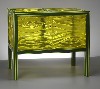Bart Niswonger Green Cabinet 2008 ash, cast urethane, paint 35x42x17"        