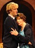 Prelude to a problem: Kath (Sandra Shipley) puts the moves on Mr. Sloane (Jack Cutmore-Scott) who does not seem to object too much.