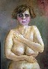 Half Nude.