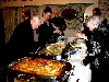 A tasty buffet dinner.