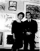 Gerard Malanga with his high school English teacher, Daisy Aldan at Donnell Library, April 1960.
(c) Gerard Malanga. All images courtesy of Gerard Malanga and Pierre Menard Gallery. 