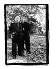 Mimmo Rotella &  Gerard Malanga, Tompkins Square Park, NYC 2000.
(c) Asako Kitaori/Gerard Malanga Collection.