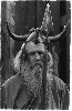 Moondog Stationed Outside CBS Headquarters, NY, 1971.