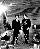 Gerard & Andy discussing a camera set-up for shooting a Screen Test, The Factory, 1964.
Photo (c) Gerard Malanga.