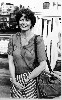 Sasha Pabst at a SoHo roof party, first meeting, 1977.