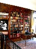 The library is viewed but not accessible to the public.