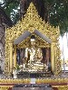 Close up view of shrine