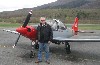Jonas with his Xperimental which he built in 1991.