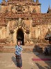 Wearing my new longyi