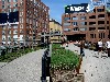 An urban walkway.