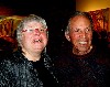 The artists Dawn Nelson and Len Poliandro.