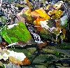 A landscape  painting by Henry Kline.