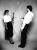 Rest Energy. Performed in August 1980 for four minutes at ROSC’80, National Gallery of Ireland
Production image (black and white) for 16mm film transferred to video (color, sound). 47 min.
© 2010 Marina Abramovi?. Courtesy Marina Abramovi? and Sean Kelly Gallery/Artists Rights Society (ARS), New York
