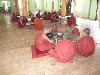 Lunch hall in monastery school