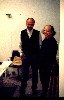 Mario with Francesco Clemente.