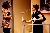Felice Neals (left) as Pilar and Anita Hollander (right) as Francesca
