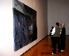 The artist discussing the work with Mass MoCA visitors. Giuliano photos.