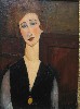 A portrait by Amadeo Modigliani.