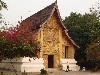 Classic temple architecture with low sweeping roofs