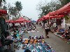Setting up for the Night Market