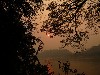 Sunset over the Mekong River