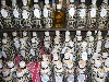 Bottles of rice wine at the market