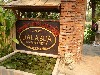 Entrance to the hotel