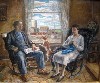 A farm scene by Regionalist John Steuart Curry.