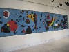 A 1947 mural by Miro.