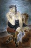 A figure painting by the Japanese American artist Yasuo Kuniyoshi.