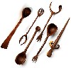 Witches Kitchen Carved Wooden Utensils by Dutch design studio Tord-Boontje