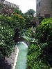 The River Walk winds through San Antonio for some two and a half miles.