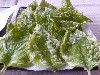 Mulberry leaf tempura