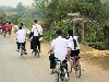 Students on the way to school