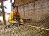 Weaving a thatched roof