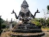 Statue at Xieng Khuan