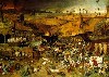 Inspired by painter Breughel, Ligeti set his opera in Breughelland, an entirely rundown but nonetheless carefree and thriving principality in &rsquo;anytime&rsquo; century.  