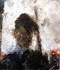 Self Portrait in a Fur Cap, 1914, courtesy of the Provincetown Art Association and Museum.
