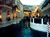 The ersatz Grand Canal at the Venitian.