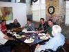 Gail and Phil Sellers hosted a community meeting with Sidewalk Sam.
