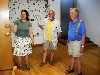 Artist/ gallerist, Jaye Fox, with critic Keith Shaw discuss the work with Jarvis Rockwell.