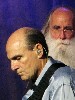 Taylor with bass player Leland Sklar.
