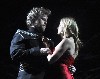 She drives him to murderous ambition for the throne. 