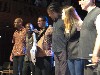 The band takes a bow.