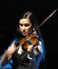 Kristina Train added a touch of violin to the bridge of a Dylan song.